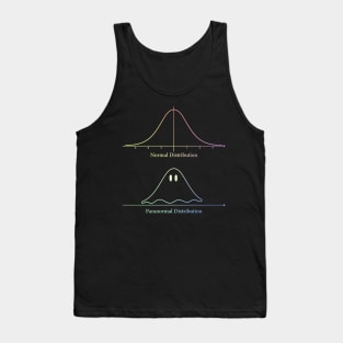 Normal Distribution, Paranormal Distribution Math Gift Tank Top